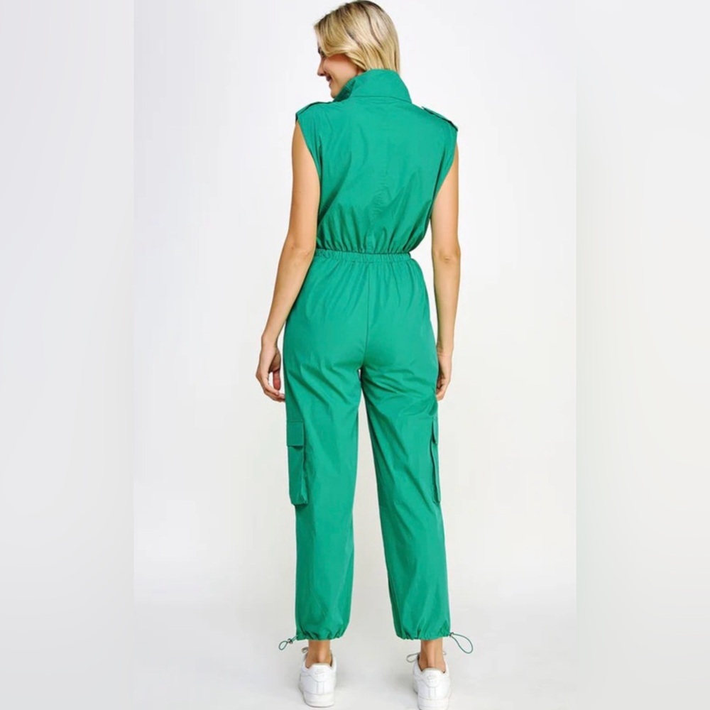 Palmr Green Caddy Jumpsuit - Picture 4 of 5
